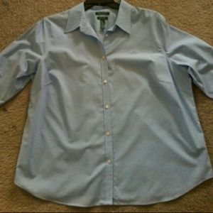 RALPH LAUREN SKY BLUE SHIRT SIZE 2X